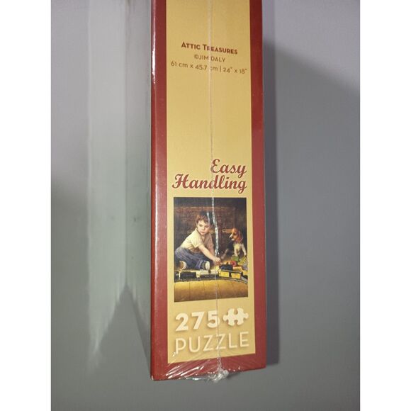 Cobble Hills Jigsaw Puzzle: Attic Treasures by Jim Daly - Easy Handling (275) - Picture 4 of 4